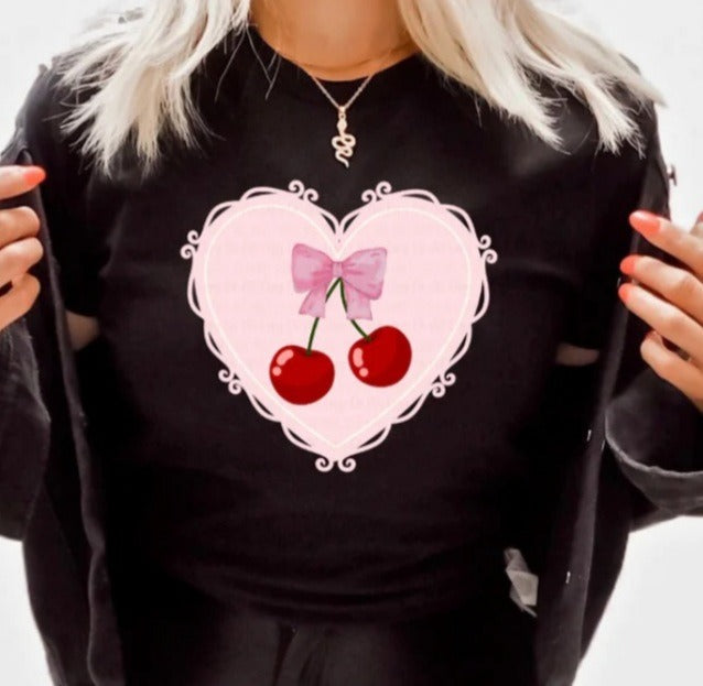 Cherry Love Baby Tee